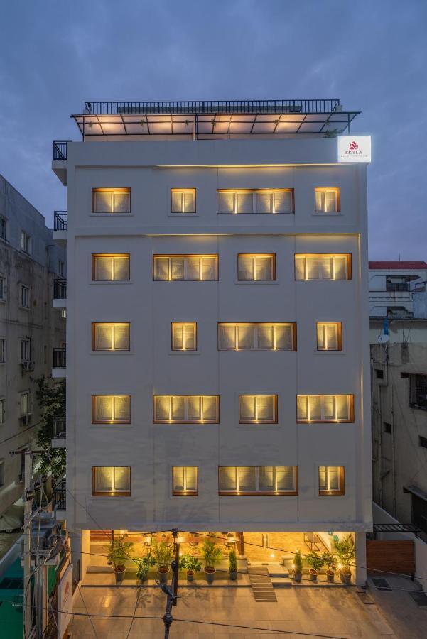 Skyla Studios & Suites - Hitech City Hajdarábád Exteriér fotografie