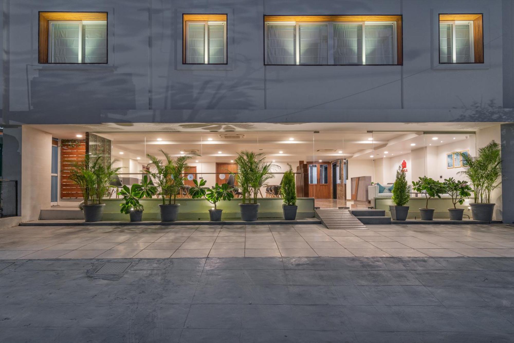 Skyla Studios & Suites - Hitech City Hajdarábád Exteriér fotografie